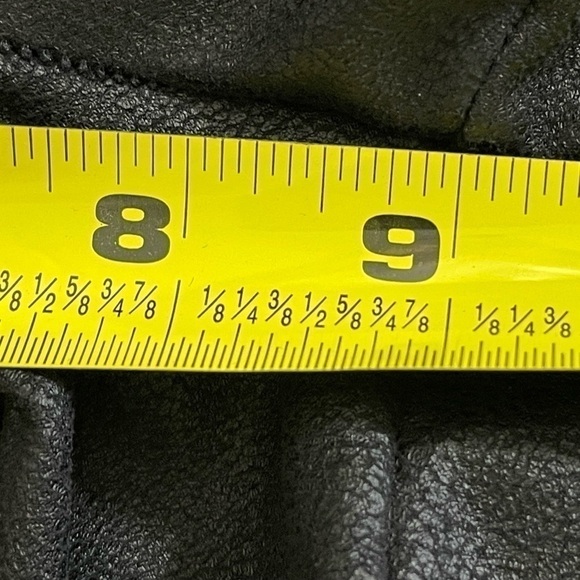 Trouvé sz Md pant slim fit pull on feels like soft leather but not - Picture 8 of 12